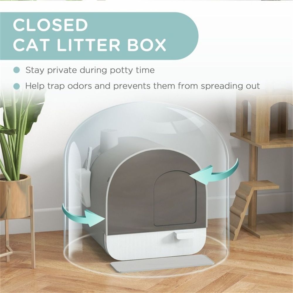 Fully Enclosed Cat Litter Box/Cat Litter Box