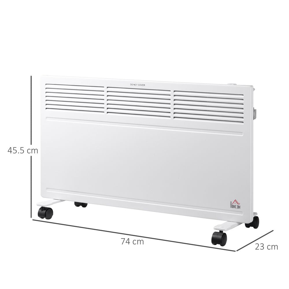 Convector Radiator Heater Freestanding or Wall-mounted Portable Electric