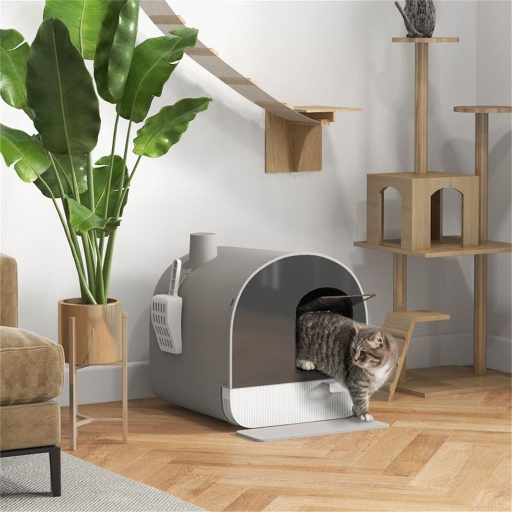 Fully Enclosed Cat Litter Box/Cat Litter Box