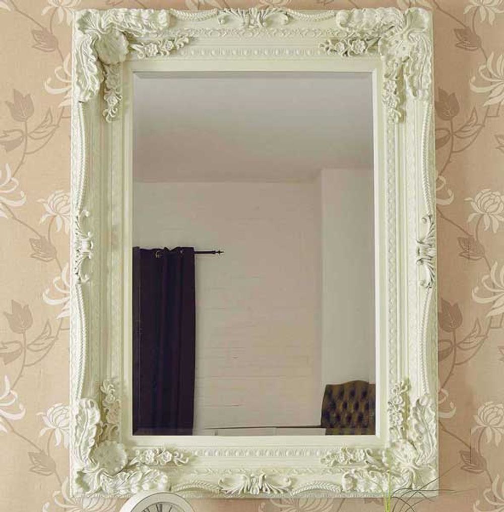 Elegant Carved Louis Wall Mirror ? Timeless Beauty for Every Space